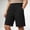 Black, variant on Liyamei Boys Athletic Shorts with Stretch for Summer Running Sports Size 5-16,Army Green