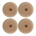 thumbnail image 3 of LEORX 10Pcs Mini Wheels for Diy Car Assorted Color Wooden Plastic Round Creative Crafts, 3 of 8