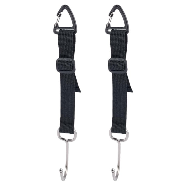2 uds. Ganchos para asiento de coche, gancho para reposacabezas de asiento automotriz, gancho oculto para reposacabezas de vehículo para billetera