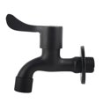 thumbnail image 1 of Black 304 Stainless Steel Wall Mounted Garden Faucet for Bathroom (Mop Pool), 1 of 4