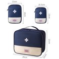 thumbnail image 2 of First Aid Bag,Empty First Aid Pouch,Mini Portable Medical Bag,Multifunction Emergency Medicine Storage Bag for Outdoor Camping Hiking Travel Emergency, 2 of 6