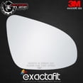 thumbnail image 4 of exactafit 8174R Passenger Side Mirror Glass Replacement Fits 2014-2019 Toyota Corolla Right Hand 3m Adhesives, 4 of 5