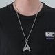 thumbnail image 5 of Collares cruzados de bates de béisbol helados para hombres, mujeres, atletas, collar con colgante deportivo para adolescentes, niños y niñas, cadena gratis, 5 of 5