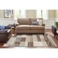 thumbnail image 5 of L'Baiet Serena Brown Striped 2' x 3' Rug, 5 of 5