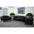 thumbnail image 2 of Flash Furniture HERCULES Imperial Series Reception Set in Black LeatherSoft, 2 of 7