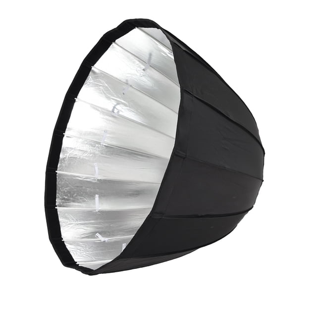 Difusor de flash Softbox Parabólico Ligero de 90cm con Montaje Bowens Anillo Adaptador para Varias Marcas de Bowens Montura Studio Monolight Flash Light Godox Difusor de flash