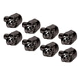 thumbnail image 1 of Skull Rivets, Fashionable 200 Sets  Skull Prong Stud  For Belts Gold,Silver,Silver Black, 1 of 8