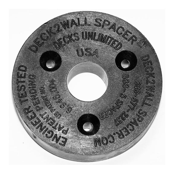 D2W58-10PK Spacer 2-1/2"X 5/8" Thick 10 Per Pack