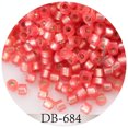 thumbnail image 3 of 1,6mm 200 Uds. Meiyuji importado japonés antiguo Dongzhu Delica cuentas de arroz esmaltadas serie de relleno de plata materiales de joyería DIY, 3 of 5