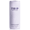 thumbnail image 2 of (12 pack) TRIP Lightly Sparkling Non-Alcoholic Drink with Magnesium, Ashwagandha, Lion's Mane & L-Theanine, No Added Sugar Mocktail, Vegan, Raspberry Blossom 12 fl oz, 2 of 6