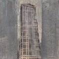 thumbnail image 2 of Jardine, Liz 15x15 Black Ornate Wood Framed with Double Matting Museum Art Print Titled - Chicago II, 2 of 4