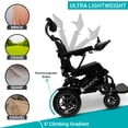 thumbnail image 4 of Majestic Fauteuil Roulant Électrique, Fauteuils Roulants Électriques Légers, Seulement 52 Lb, Capacité de 310 Lb, 4 of 5