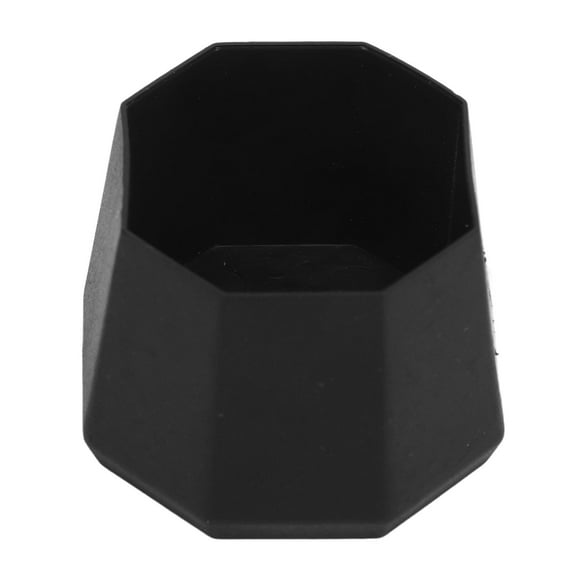 2Pcs Tennis Racket Butt End Cover Caps, Tennis Racket Silicone End Cover Racket Handle End Cap for Racquetball Racket Black