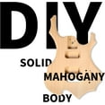 thumbnail image 2 of DIY Guitar Kit with Mahogany Body, Ebony Fingerboard and Maple Neck, 6 String DIY electric Guitar Kit with Unique Design, Easy Installation & Full Equipment to Build Your Own Guitar (Flame), 2 of 14