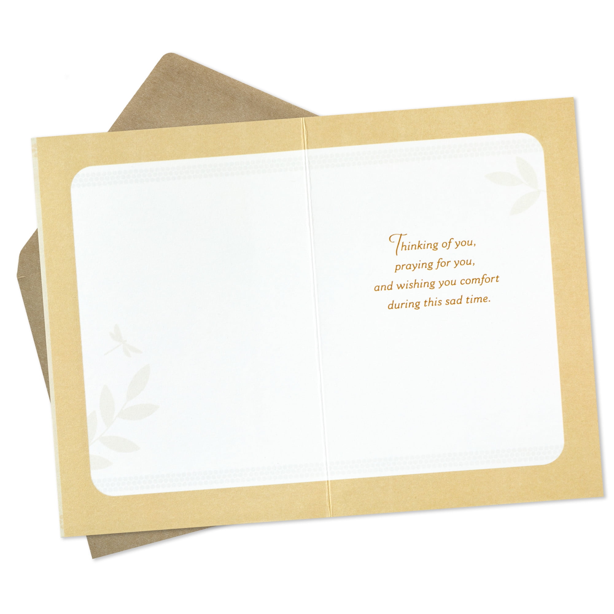 Hallmark Sympathy Card (Praying for You)