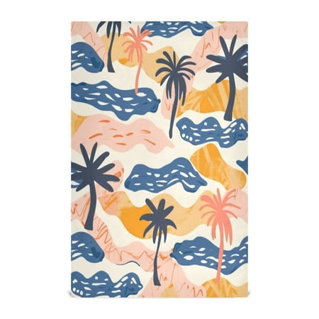 

Kitchen Towel 28x18 Inches x4，Plate Towel Decorative Towel Napkin Tea Towel Tea Towels For Kitchen Dish Cloths & Dish Towels The Black Coconut Tree