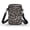 Leopard Print, variant on HELLHERO Double Deck Crossbody Small Crossbody Bags for Adults Outdoor Holiday Travel Sling Bag Polyester 4.33"x1.97"x7.09" Skulls Daisies