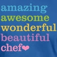 thumbnail image 3 of CafePress - Amazing Chef T Shirt - Men's Fitted T-Shirt, 3 of 4