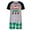 Gray2, variant on Lutiedan Family Matching Christmas Pajamas Short Sleeve Tops and Plaid Shorts Loungewear Xmas Print Pjs Sets S-XXL,Gray