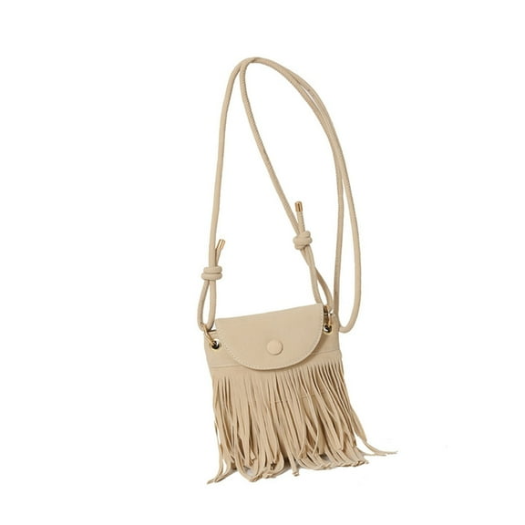 Stylish Shoulder Bag for Women with Fringe Designs and Adjustable Strap Crossbody Bags for Commuting and Shopping