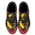 thumbnail image 2 of Be A Sunflower Roses Heart Shoes Sneakers for Women Men Black Size 13, 2 of 7