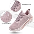thumbnail image 3 of Ecetana Women's Walking Shoes Lightweight Running Sneakers Breathable Mesh Athletic Sports Shoes, 3 of 6