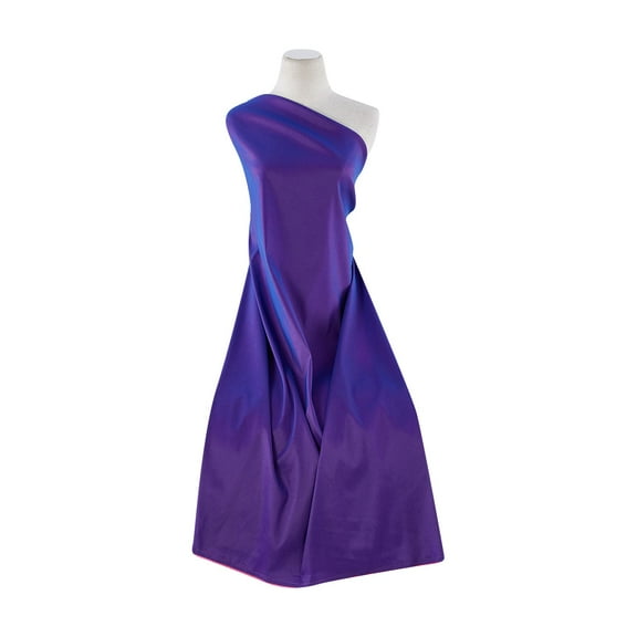 Zelouf Solid Stretch Taffeta With Lycra , Sewing, DIY, Crafts Fabric by the Yard, Purple Desire, 3 Yard