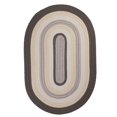 thumbnail image 1 of Colonial Mills BN49R108X144 9 x 12 ft. Brooklyn Traditional Oval Rug, Slate, 1 of 1