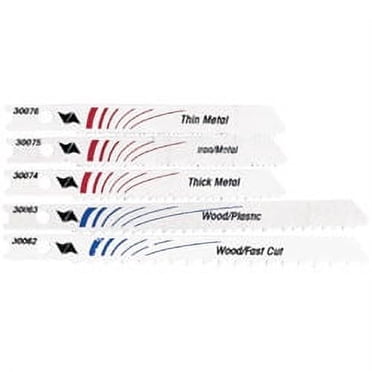 Vermont American Jig Saw Blades 9030063 – 3-5/8" 10 TPI For Wood & Plastic – 20 Pack