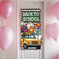 thumbnail image 5 of School Bus Back to School Decorative Banner Educational Theme for Classroom Decoration Kid's Room Wall Art School Events, 5 of 5