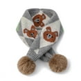 thumbnail image 2 of Esaierr Kids Girls Knit Long Scarf for Toddler Boys Warm Scarf Cartoon Winter Cozy Scarf, 2 of 5