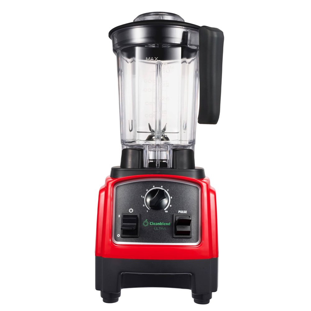 Cleanblend Ultra Red Low Profile Blender Smoothie Blender High