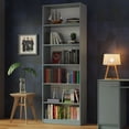 thumbnail image 2 of Estante Librero Organizador Madesa 6908 con 6 Nichos Gris, 2 of 10