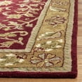 thumbnail image 6 of SAFAVIEH Heritage Ainsley Traditional Wool Area Rug, Red/Gold, 4' x 6', 6 of 9