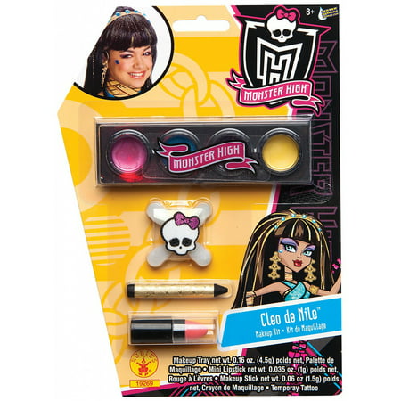 Monster High Cleo de Nile Makeup Kit Halloween Accessory
