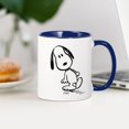 thumbnail image 3 of CafePress - Peanuts Snoopy Mugs - 11 oz Ceramic Mug - Novelty Coffee Tea Cup, 3 of 4