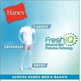 thumbnail image 4 of Hanes Mens and Big Men's X-Temp Performance Cool Crew T-Shirts, 2 Pack, 2XL, 4 of 5