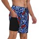 thumbnail image 2 of Balery Abstract Colorful Butterflies Bañador para hombre, shorts de playa de secado rápido con entrepierna y forro de compresión-X-Large, 2 of 6