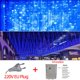 thumbnail image 3 of Guirnalda de luces LED navideñas para exteriores, guirnalda de luces de calle, cortina de luces de hadas de 3 a 20 m para bodas, patios, fiestas, decoración de Año Nuevo, 3 of 5