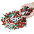 thumbnail image 3 of 80g Christmas Confetti - Assorted Shapes Colors and Sizes, 3 of 5