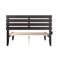 thumbnail image 4 of AFI Oxford Modern Solid Wood Platform Queen Bed in Espresso, 4 of 6