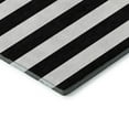 thumbnail image 4 of Addison Rugs Mayfield Washable Transitional Stripes Black Rectangle Rug, 10' x 14', 4 of 6