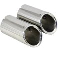 thumbnail image 1 of Stainless Steel for E90 E92 325 328I Exhaust Tip Muffler Car Accessory Car Exhaust System Pipes Tips, 1 of 5