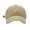 Khaki, variant on Big Head Baseball Cap with Perforated Design, Soft Top R Letter Embroidered Adjustable Hat for Spring Summer Outdoor Activities, Casual Fashion and Sports Wear