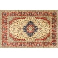 thumbnail image 1 of Ahgly Company Indoor Rectangle Traditional Fire Brick Red Medallion Area Rugs, Swatch Sample, 1 of 6