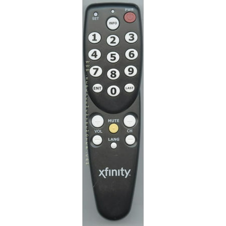 xfinity 3167ABC0R Jumbo (p/n: 3167ABC0R) Digital TV Tuner Converter Box Remote Control
