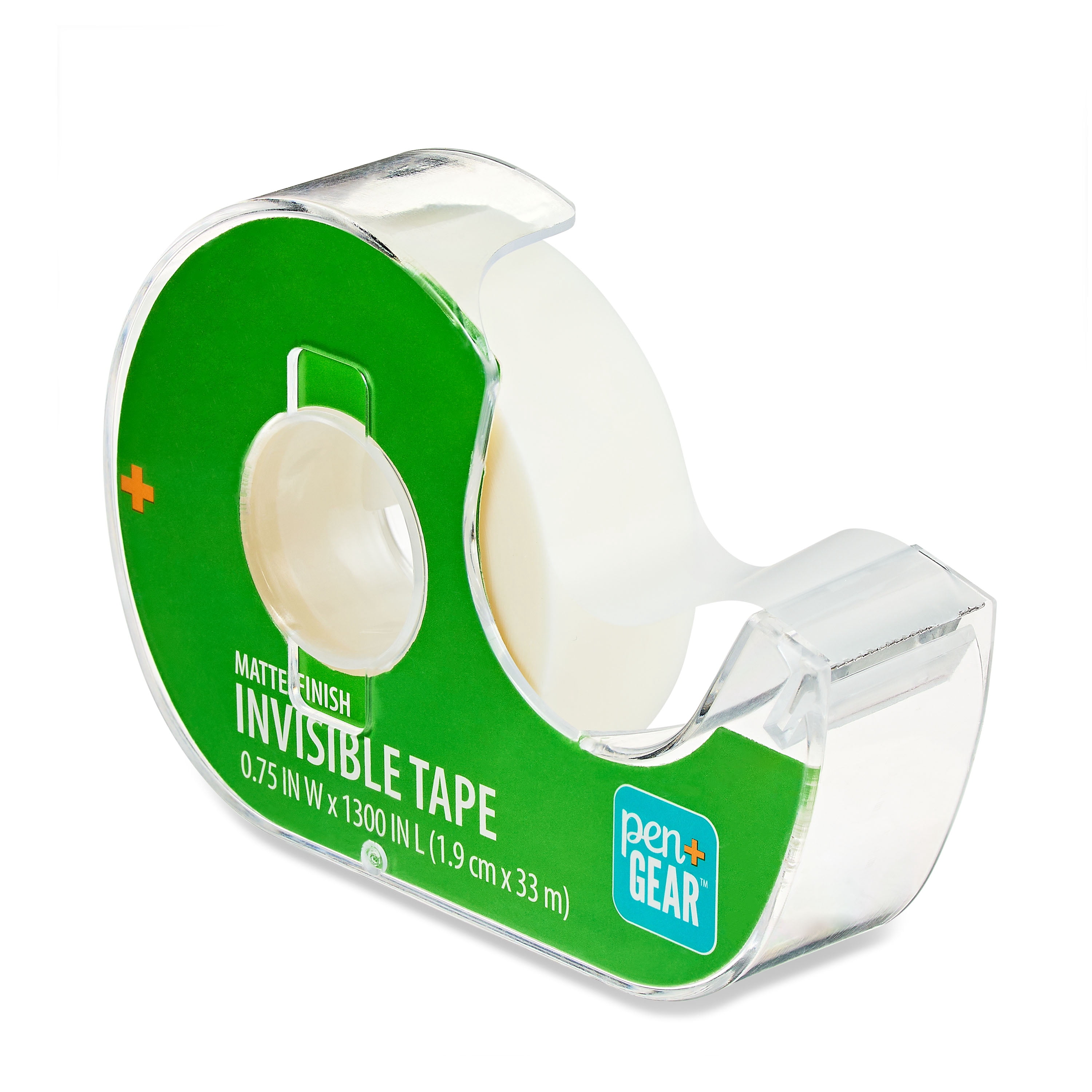 Pen+Gear Invisible Tape, .75" x 36 yd, Clear Matte Finish