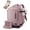 Purple-rust Red, variant on LOVEVOOK Travel Backpack for Women Men with Garment Bag, Airline Approved Carry on Luggage Travel Essentials with 3 Packing Cubes, TSA Overnight Bags Weekender Essentials Backpacks fits 17" Laptop