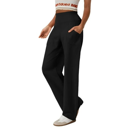 Clearance! Delayuji Business Casual Pants for Women Womens Casual Pants Stretch Active Women Unisex Quick Drying Pants Breathable Loose Pants Womens Cool Stretch Pants L Green