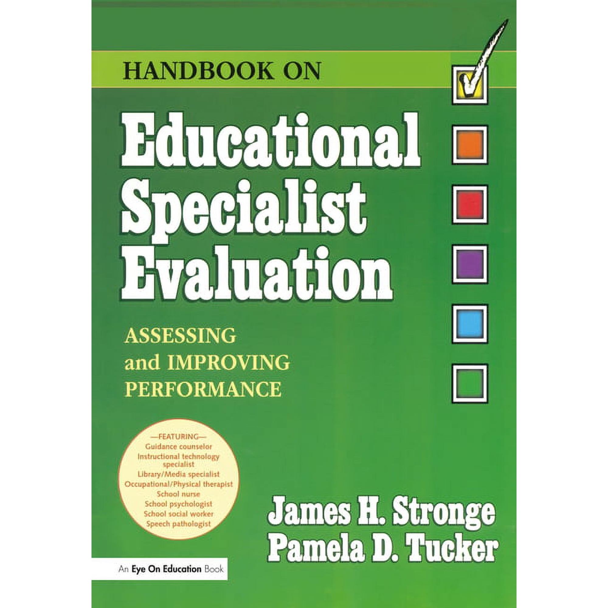Handbook on Educational Specialist Evaluation, (Paperback)